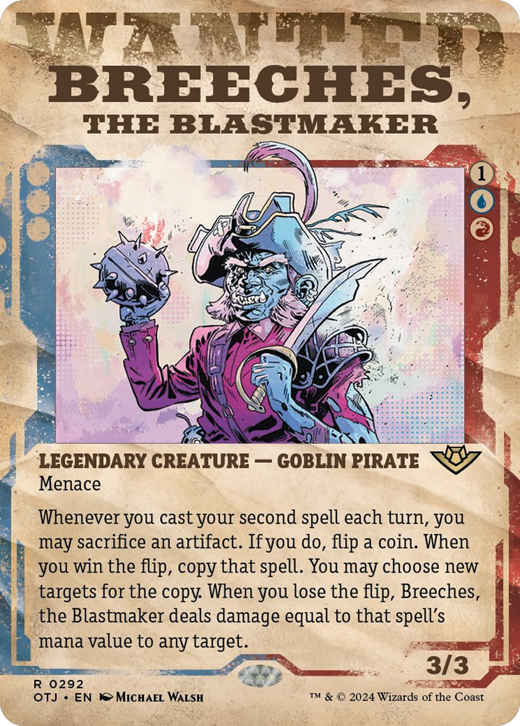 Breeches, the Blastmaker (Showcase) [Outlaws of Thunder Junction] | The CG Realm
