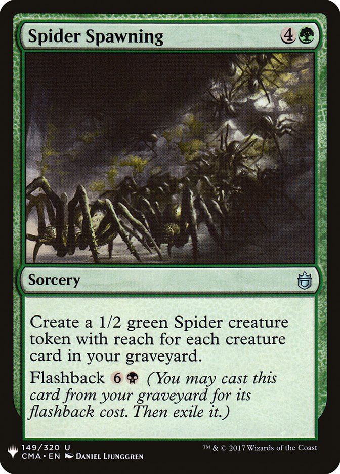 Spider Spawning [Mystery Booster] | The CG Realm