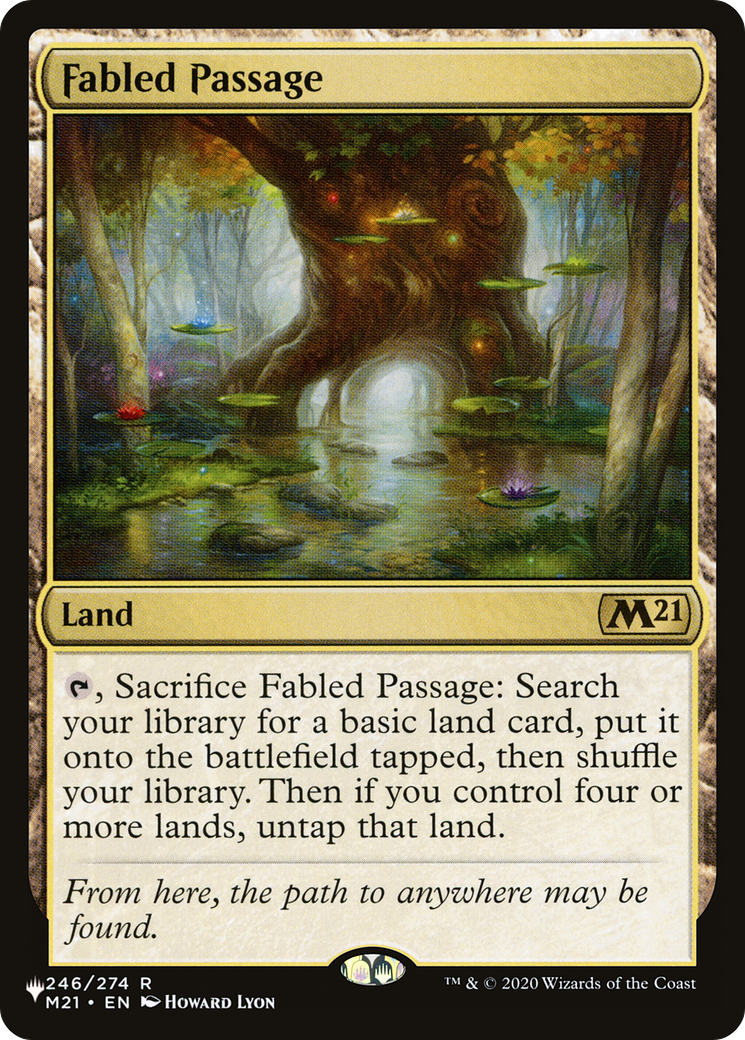 Fabled Passage (M21) [The List] | The CG Realm