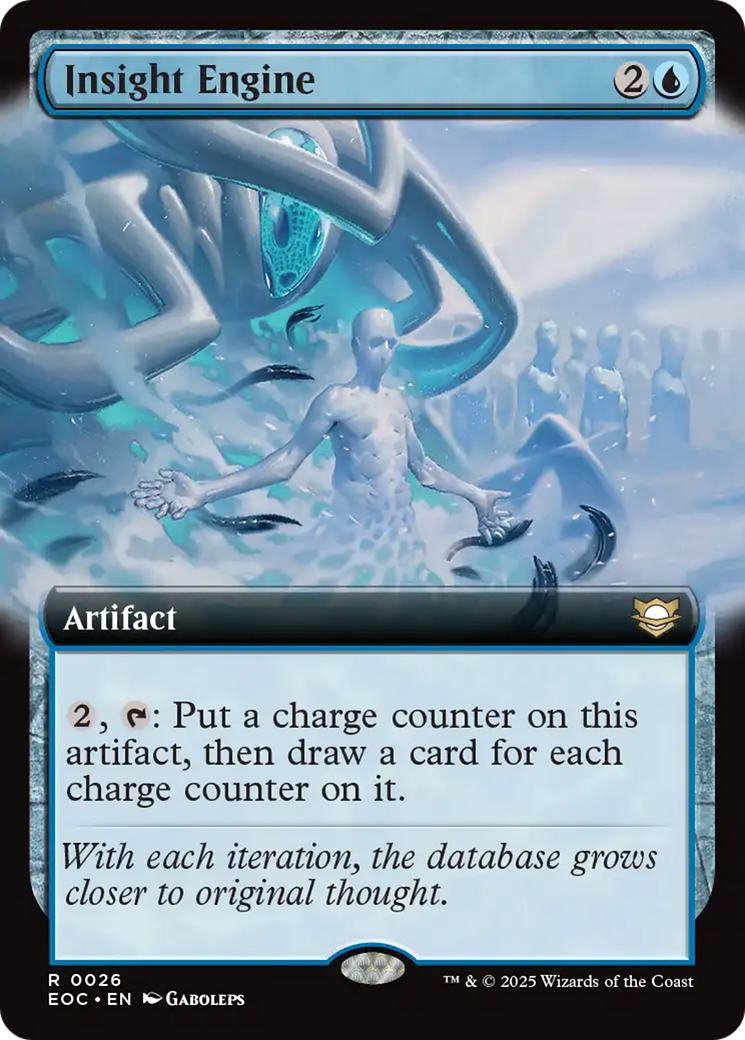 Insight Engine (Extended Art) [Edge of Eternities Commander] | The CG Realm
