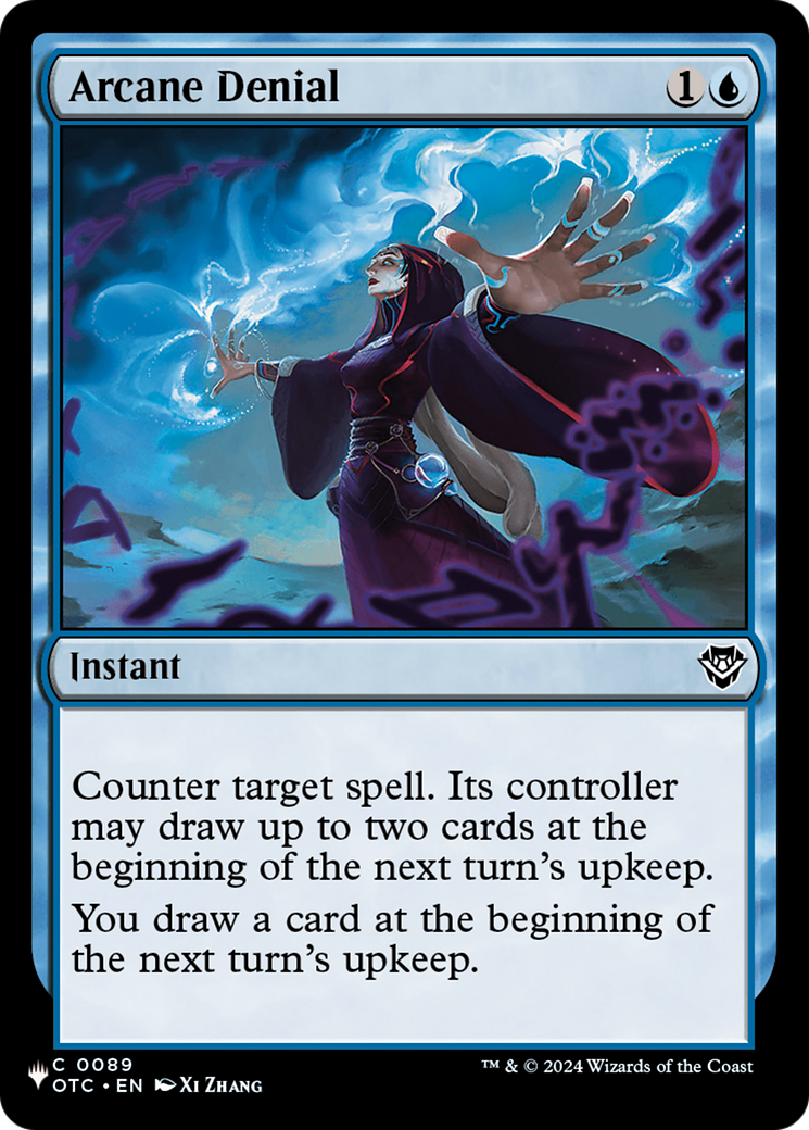 Arcane Denial (OTC) [The List] | The CG Realm