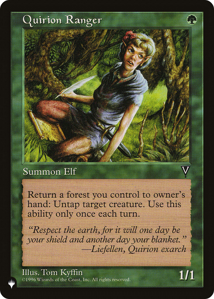 Quirion Ranger [The List] | The CG Realm