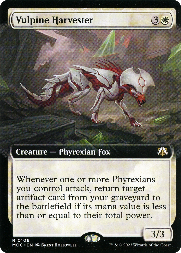 Vulpine Harvester (Extended Art) [March of the Machine Commander] | The CG Realm