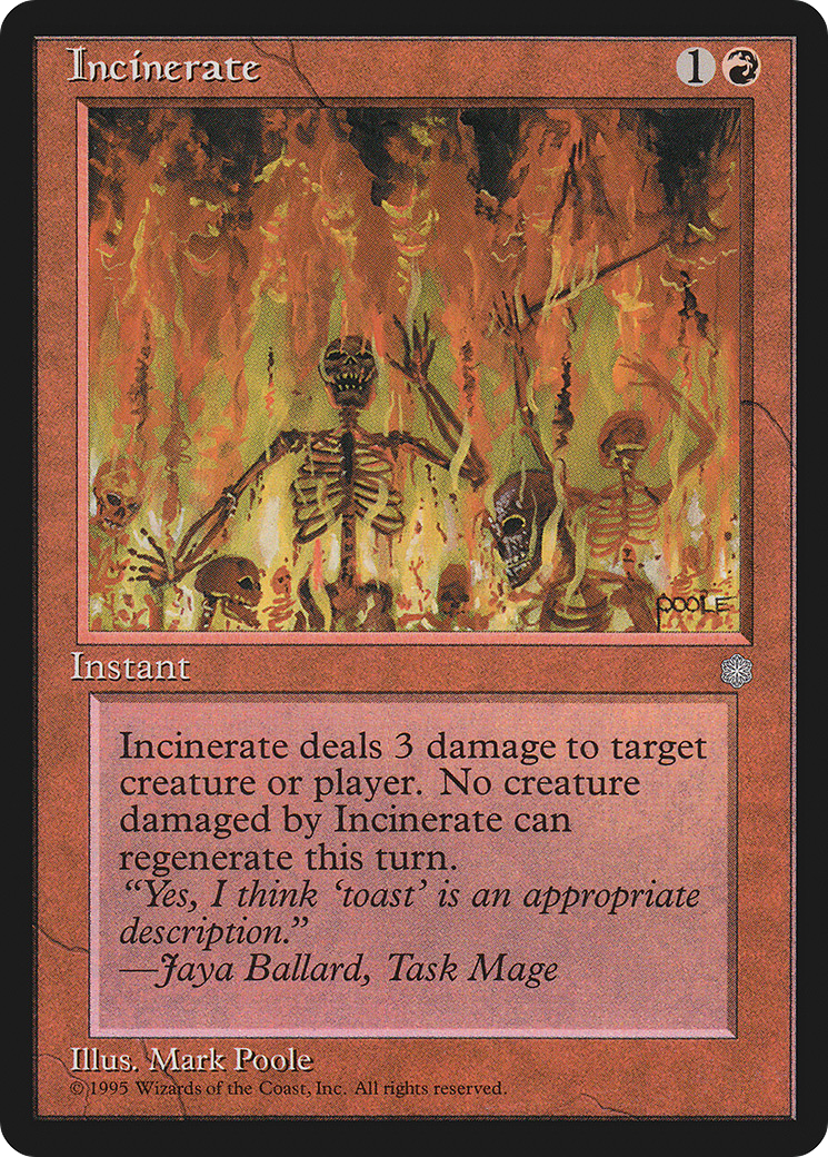 Incinerate (ICE-194) - Ice Age