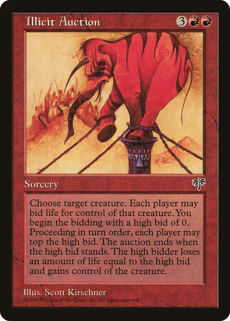 Illicit Auction (MIR-) - Mirage