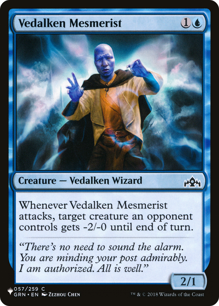 Vedalken Mesmerist [The List] | The CG Realm