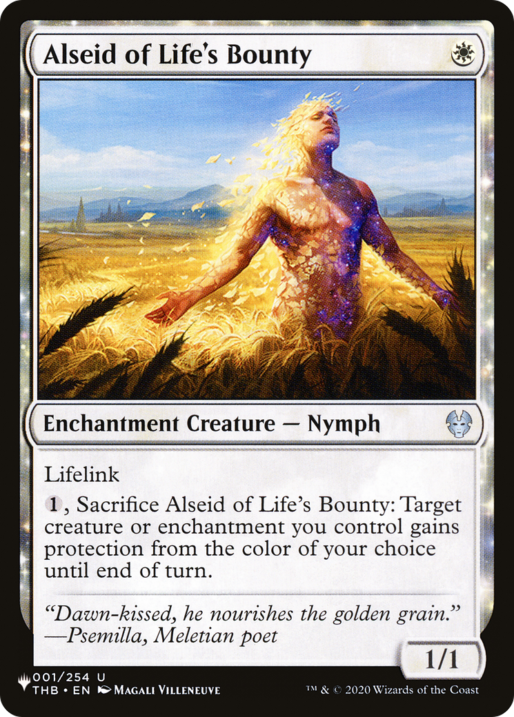 Alseid of Life's Bounty [The List] | The CG Realm