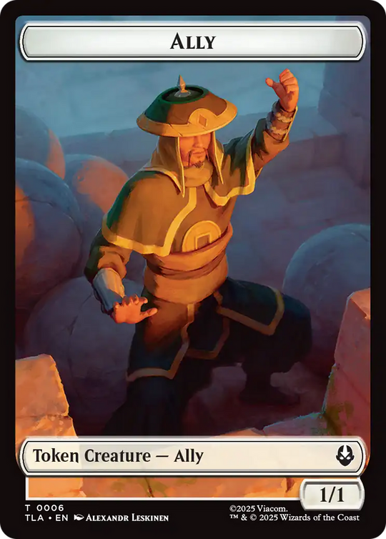 Ally (0006) // Bear Double-Sided Tokens (TLA-6 // 12) - Avatar: The Last Airbender