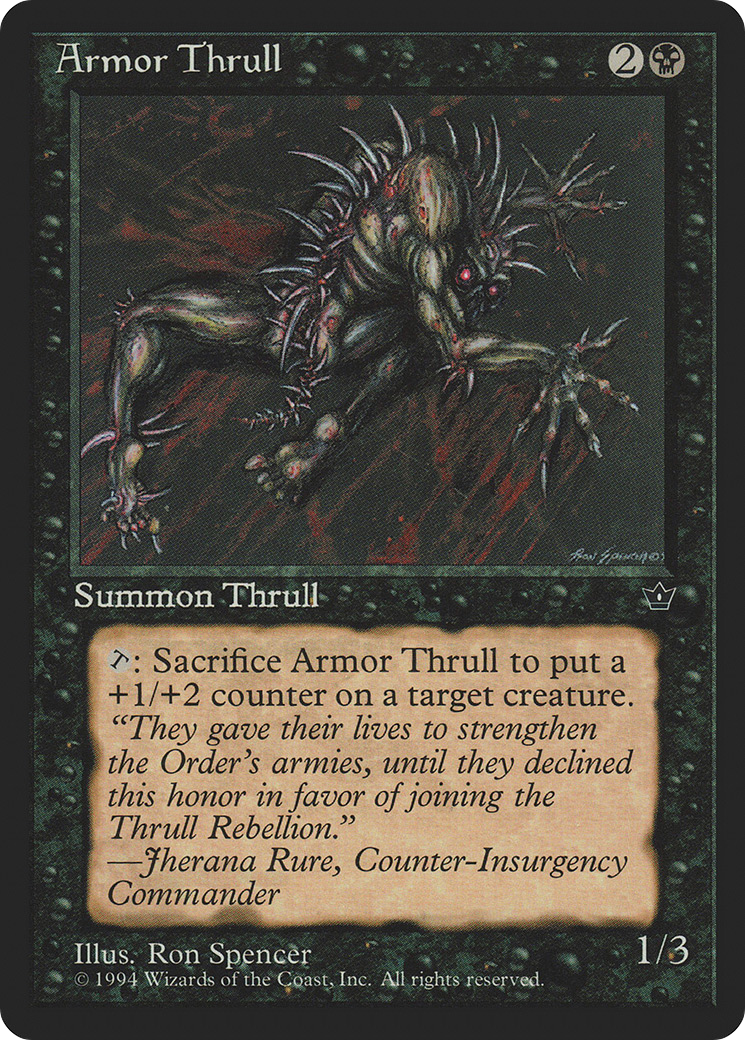Armor Thrull (Spencer) (FEM-) - Fallen Empires