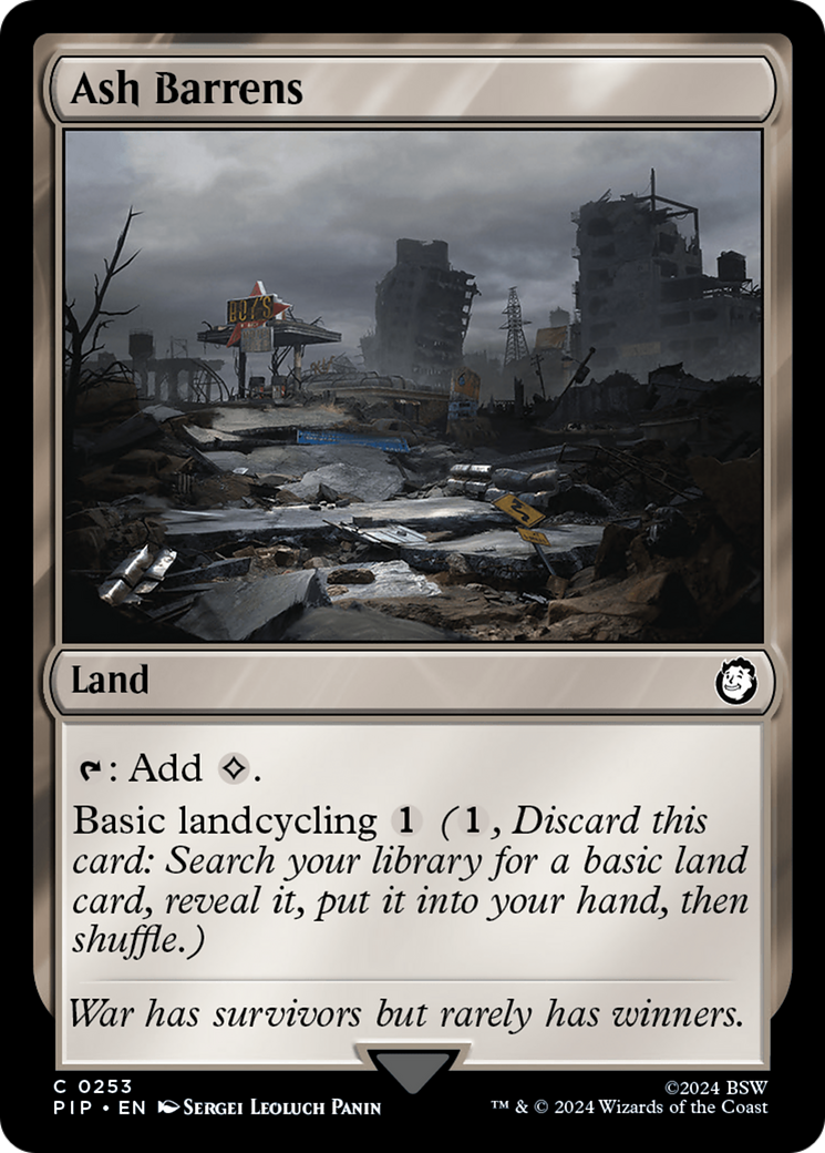 Ash Barrens [Fallout] | The CG Realm