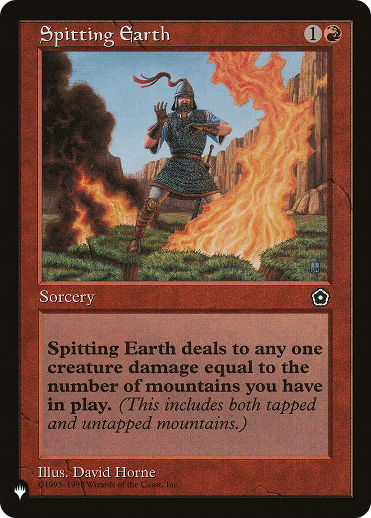 Spitting Earth [The List] | The CG Realm