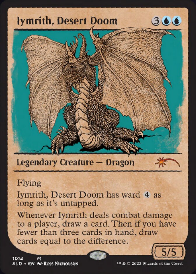 Iymrith, Desert Doom (Showcase) [Secret Lair Drop Series] | The CG Realm