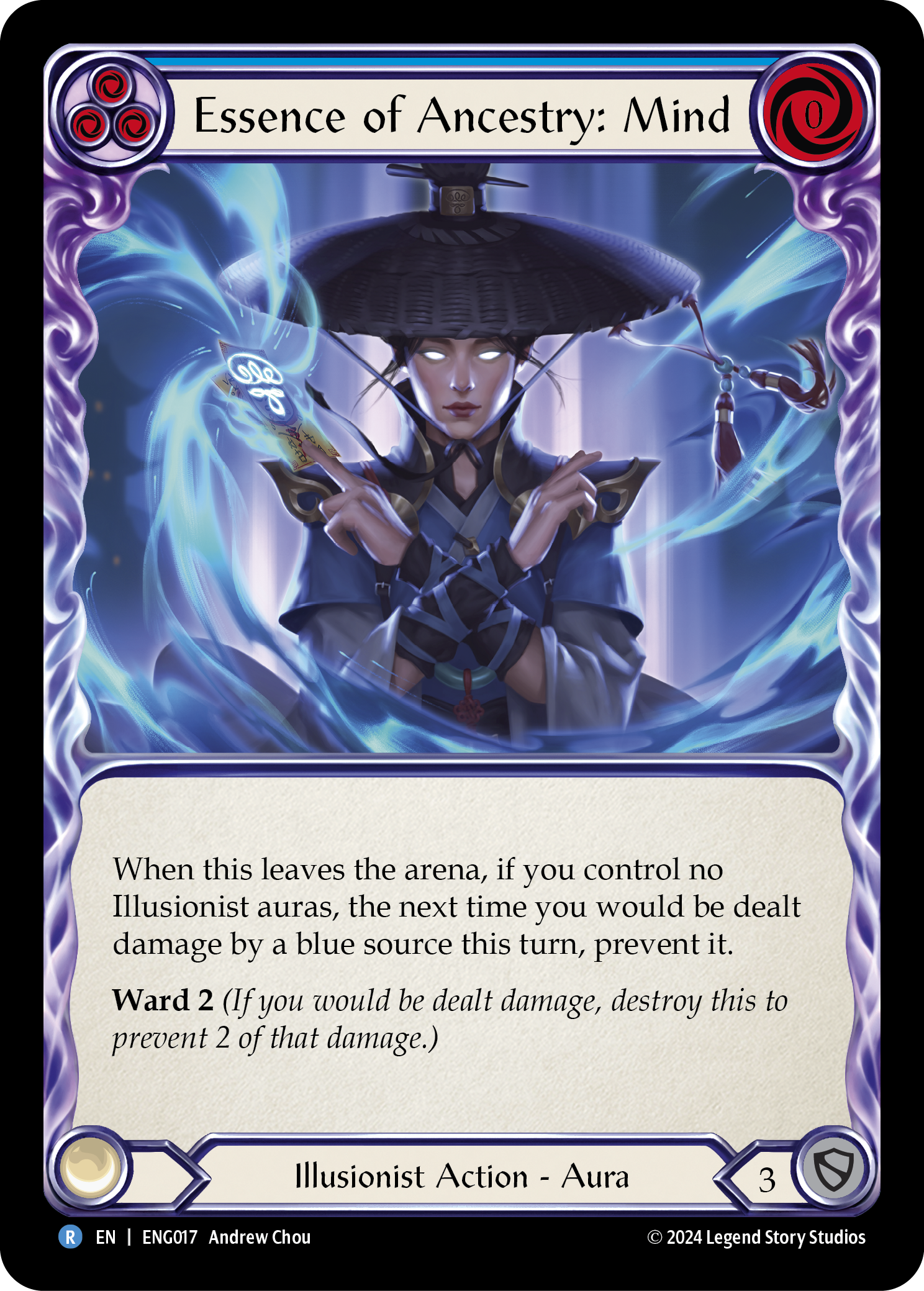 Essence of Ancestry: Mind [ENG017] (Part the Mistveil Enigma Blitz Deck) | The CG Realm