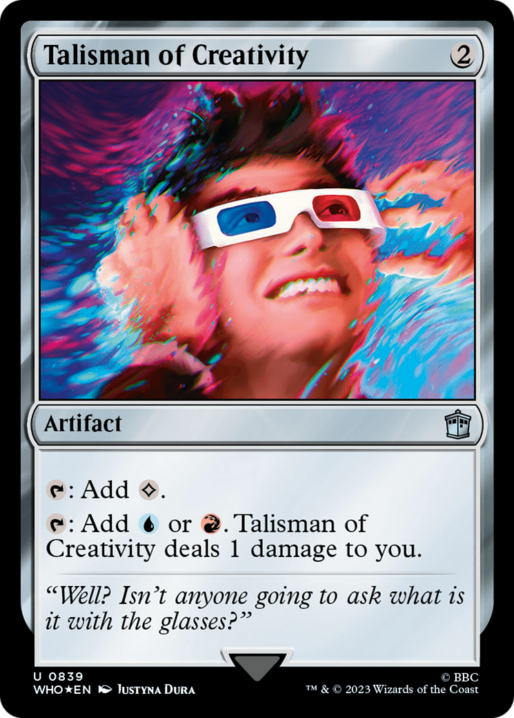 Talisman of Creativity (Surge Foil) [Doctor Who] | The CG Realm