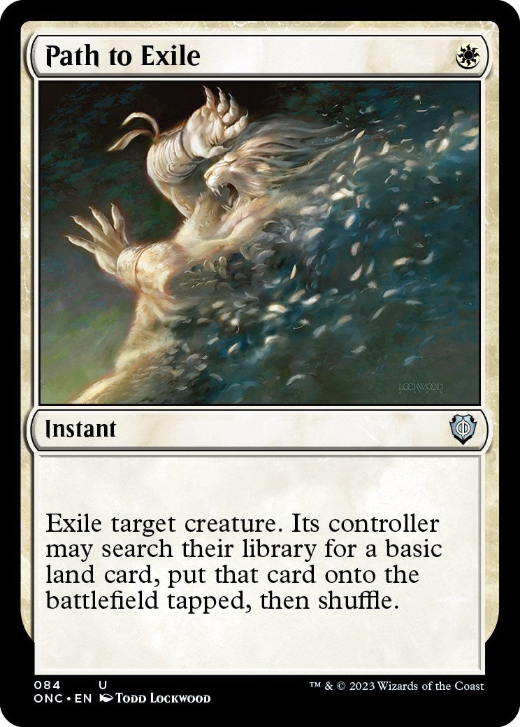 Path to Exile [Phyrexia: All Will Be One Commander] | The CG Realm