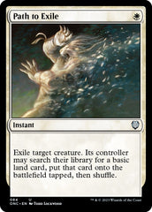 Path to Exile [Phyrexia: All Will Be One Commander] | The CG Realm