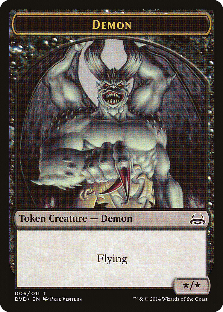 Demon Token (DD3-006) - Duel Decks Anthology: Divine vs. Demonic Tokens