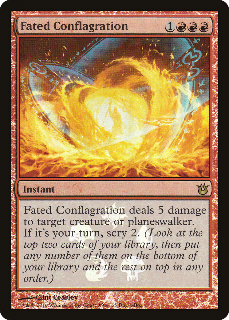 Fated Conflagration (BABP-094) - Born of the Gods Promos Foil