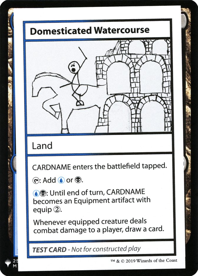 Domesticated Watercourse [Mystery Booster Playtest Cards] | The CG Realm