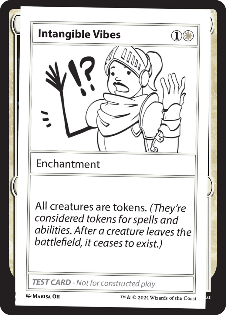 Intangible Vibes [Mystery Booster 2 Playtest Cards] | The CG Realm