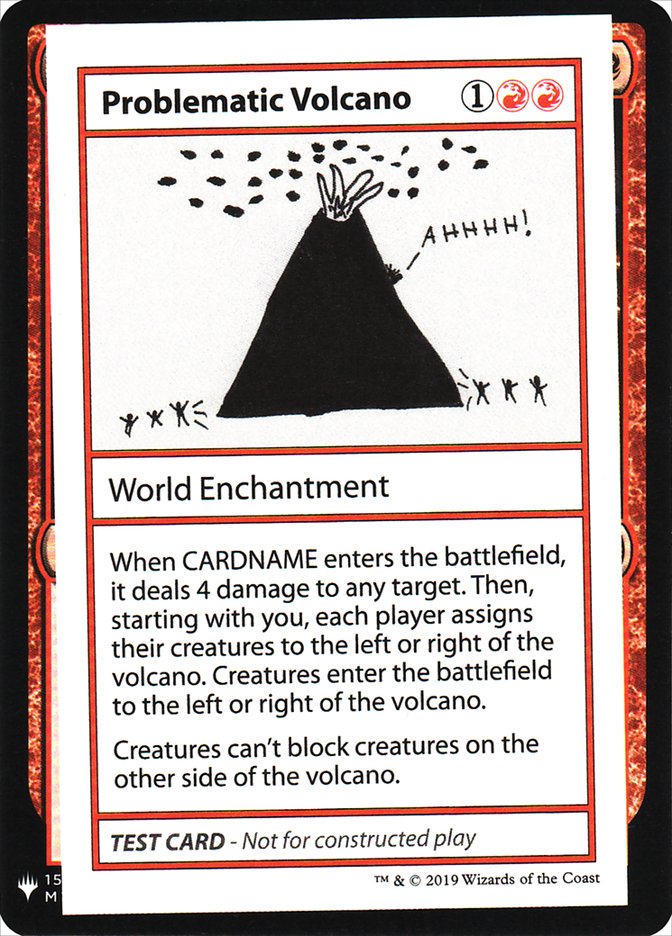 Problematic Volcano [Mystery Booster Playtest Cards] | The CG Realm