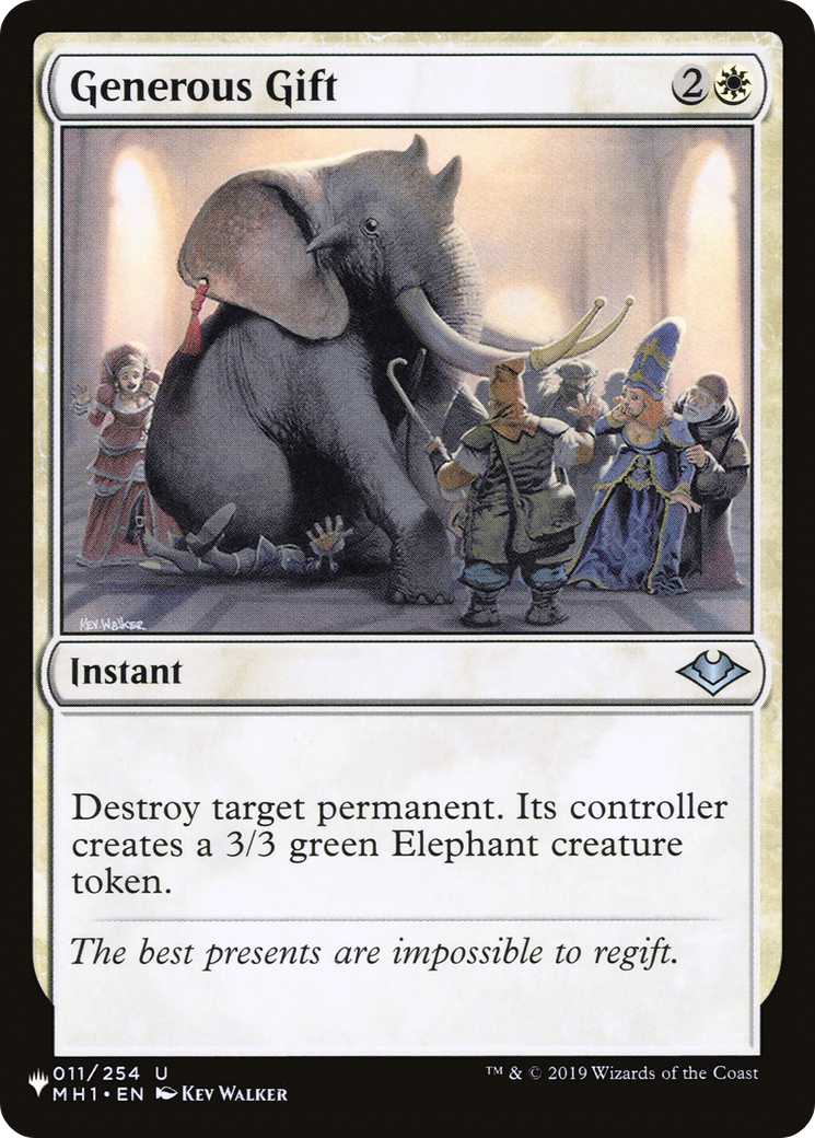 Generous Gift [The List] | The CG Realm