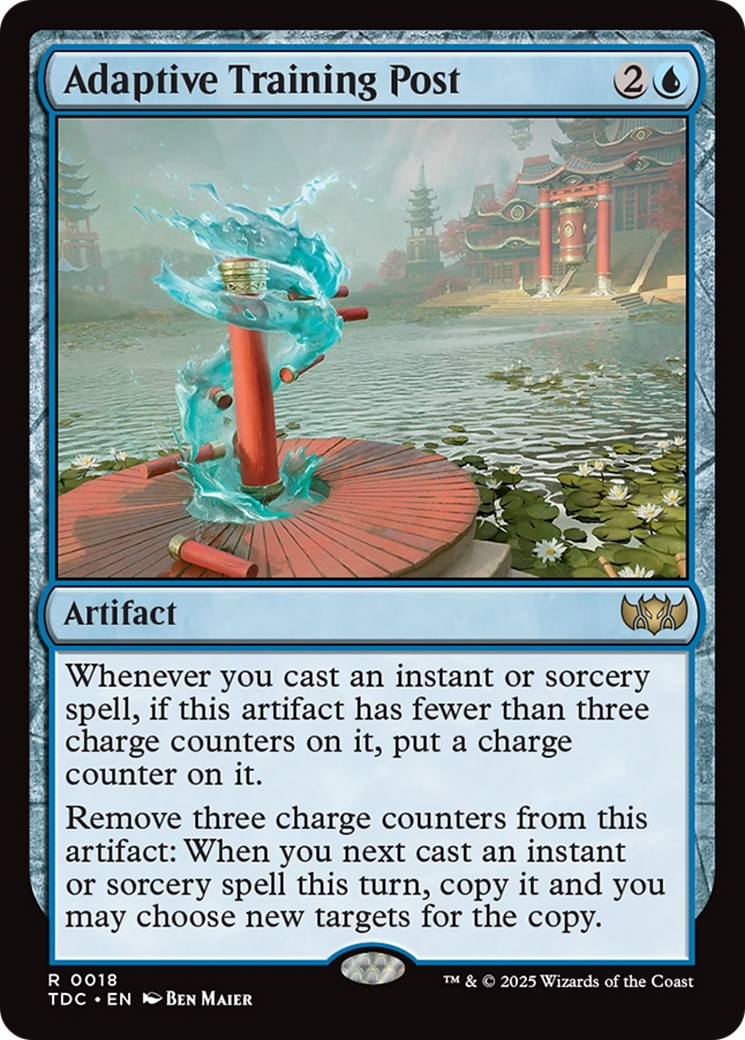 Adaptive Training Post [Tarkir: Dragonstorm Commander] | The CG Realm