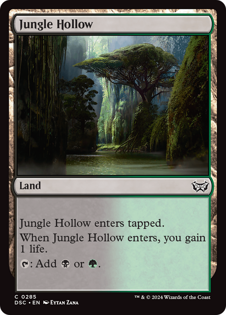 Jungle Hollow [Duskmourn: House of Horror Commander] | The CG Realm