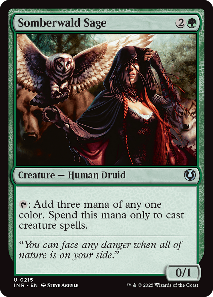 Somberwald Sage (INR-215) - Innistrad Remastered
