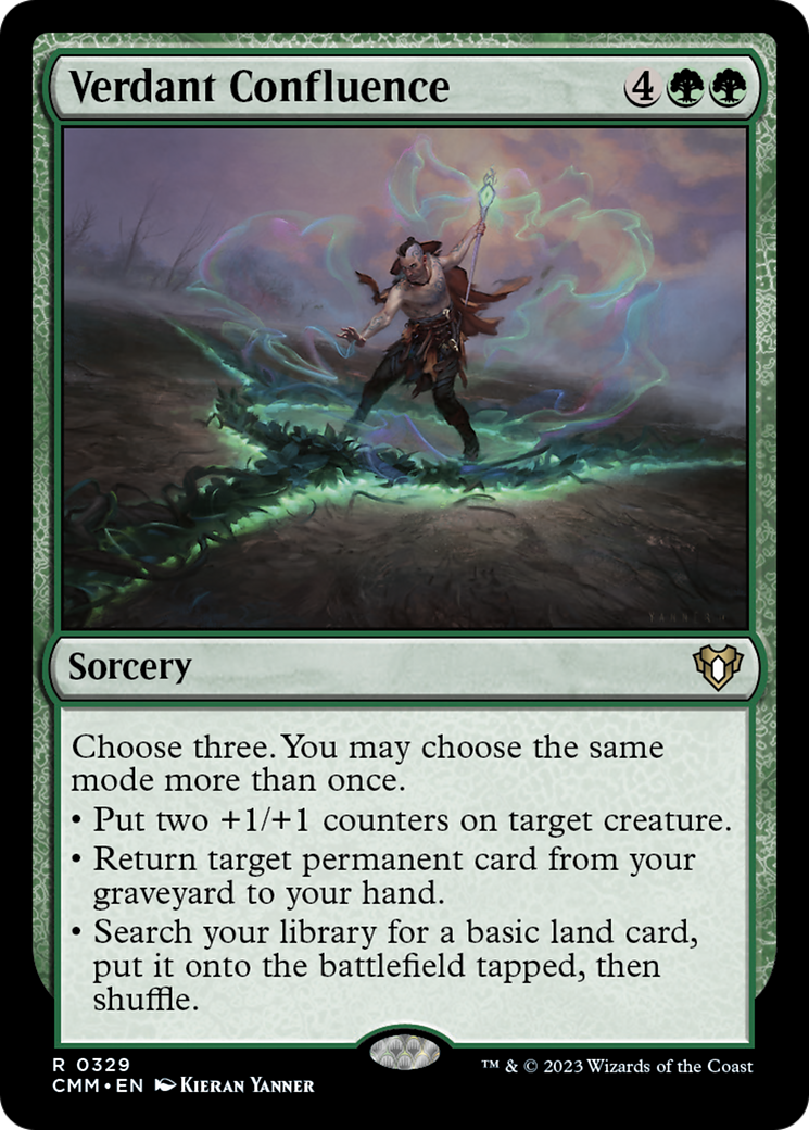 Verdant Confluence [Commander Masters] | The CG Realm