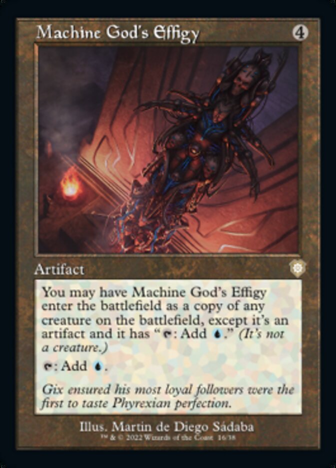Machine God's Effigy (Retro) [The Brothers' War Commander] | The CG Realm