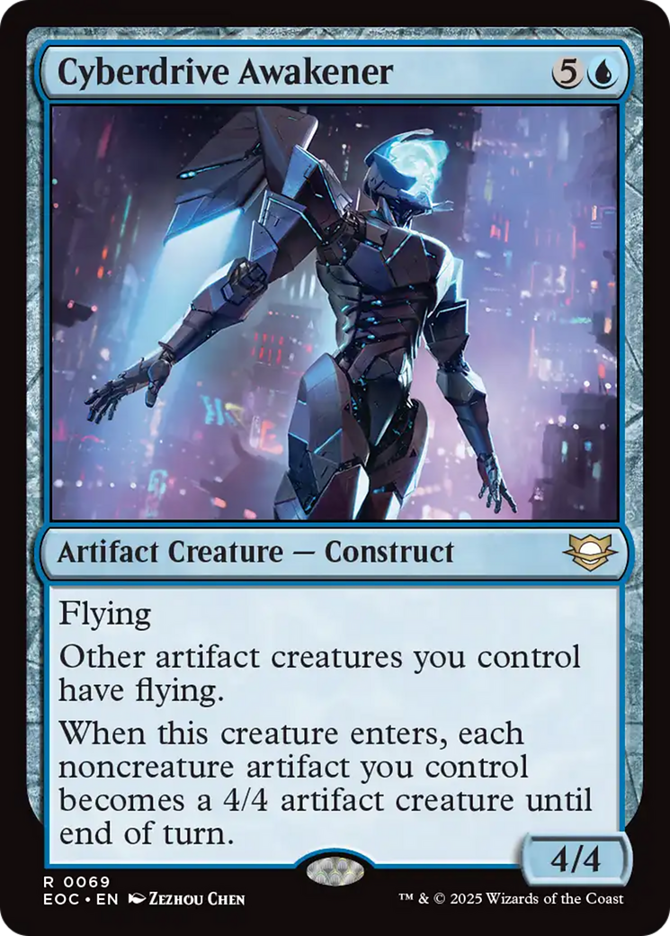 Cyberdrive Awakener [Edge of Eternities Commander] | The CG Realm