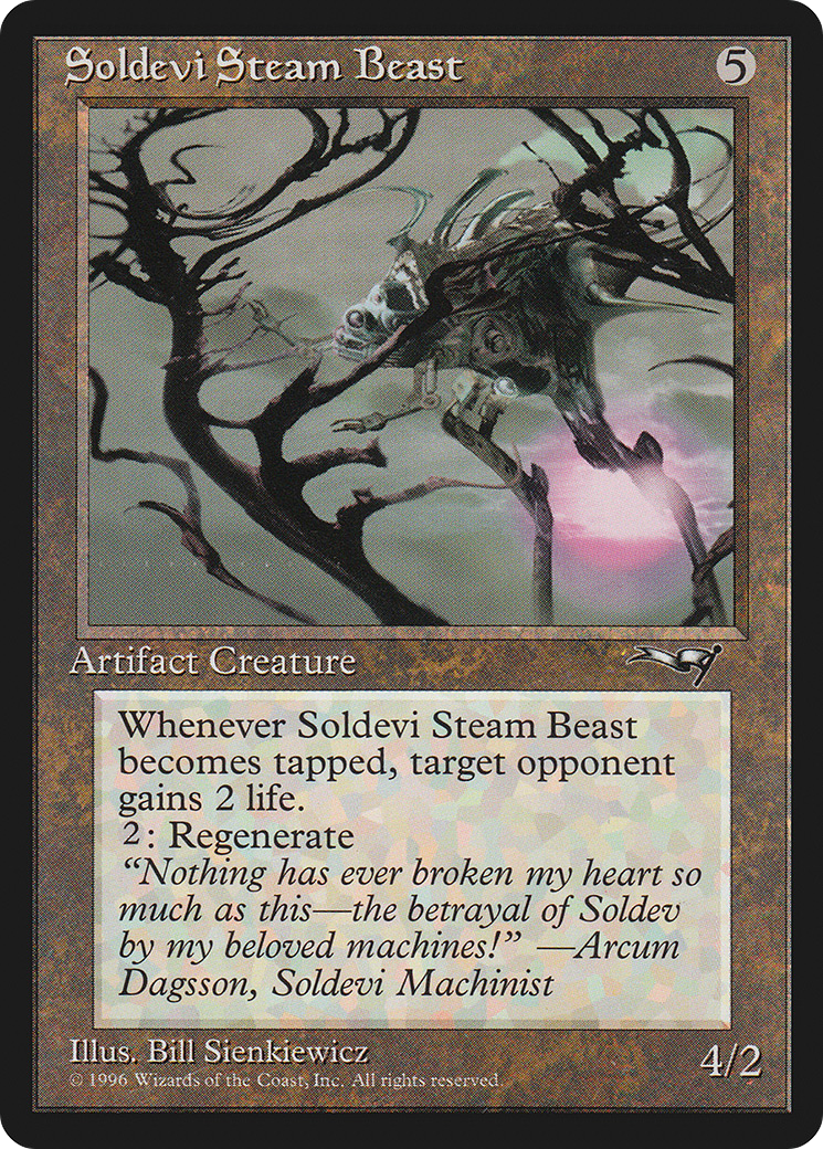 Soldevi Steam Beast (Purple Sun) (ALL-178) - Alliances