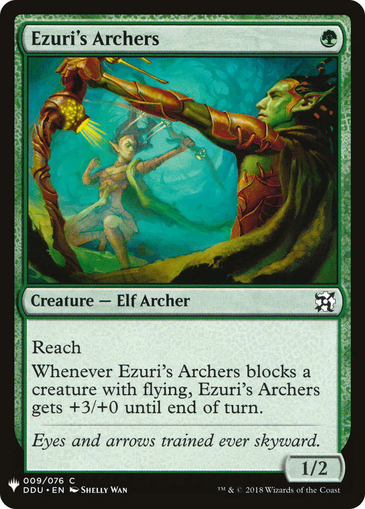 Ezuri's Archers (LIST-DDU-9) - The List