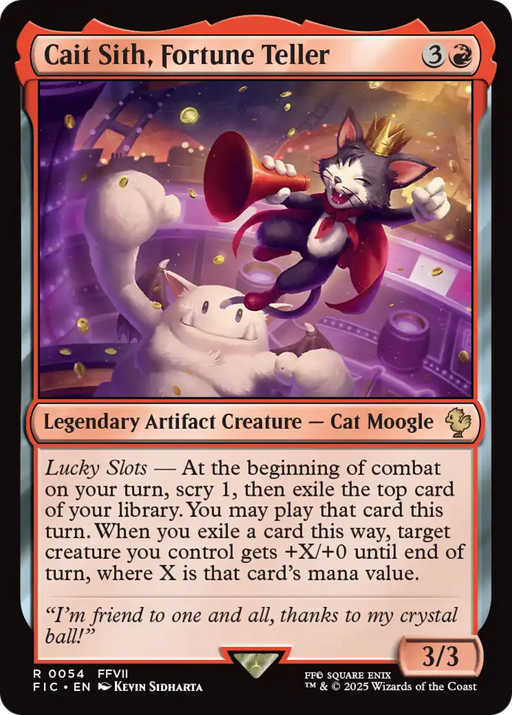 Cait Sith, Fortune Teller [FINAL FANTASY Commander] | The CG Realm