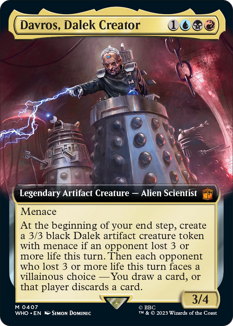 Davros, Dalek Creator (Extended Art) [Doctor Who] | The CG Realm