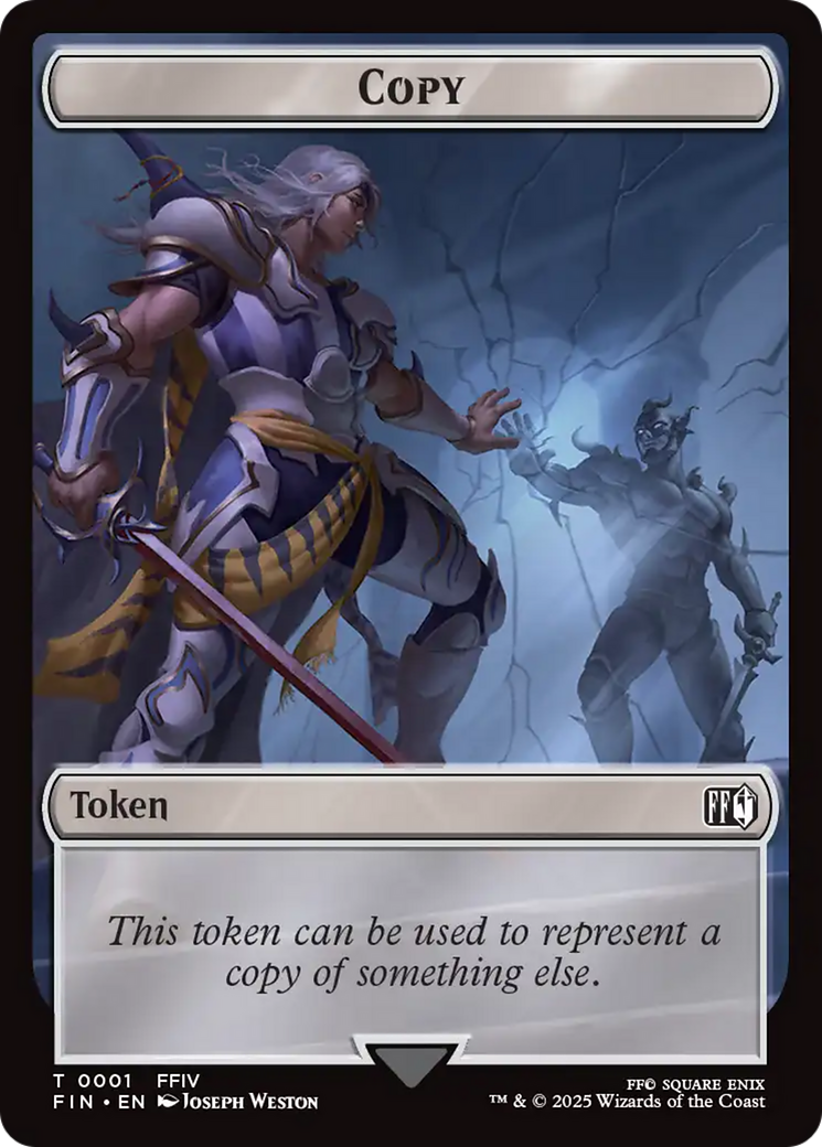 Robot Warrior (0012) // Copy (0001) Double-Sided Token [FINAL FANTASY Tokens] | The CG Realm