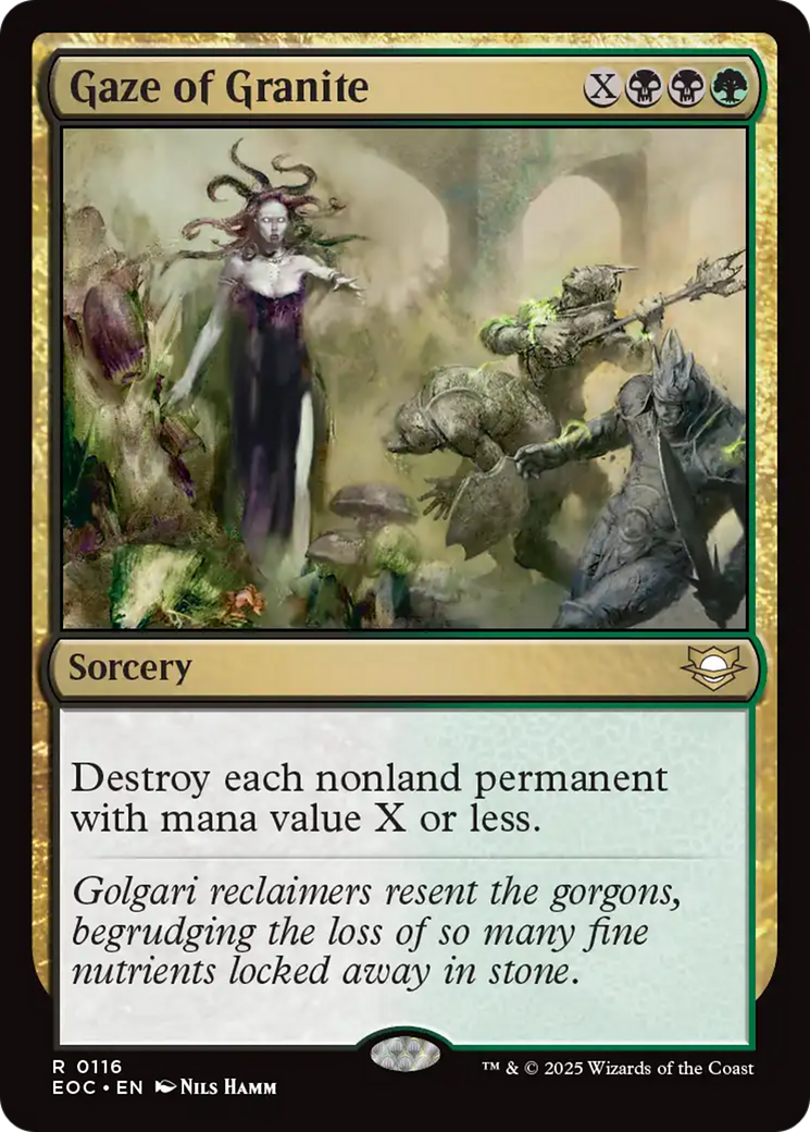 Gaze of Granite [Edge of Eternities Commander] | The CG Realm