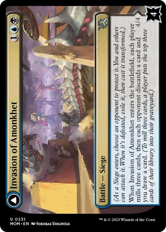 Invasion of Amonkhet (MOM-231) - March of the Machine