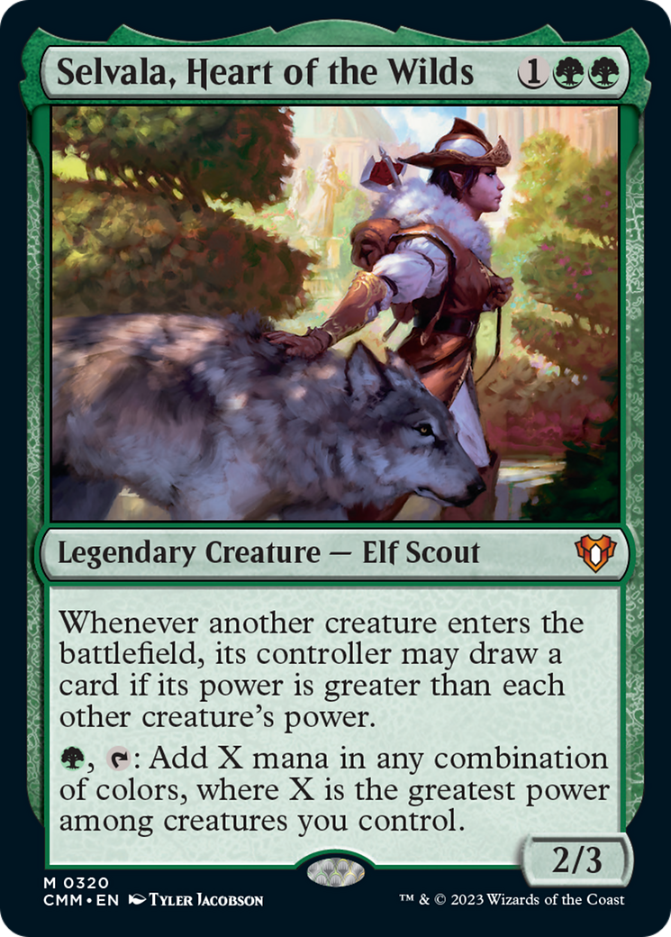 Selvala, Heart of the Wilds [Commander Masters] | The CG Realm