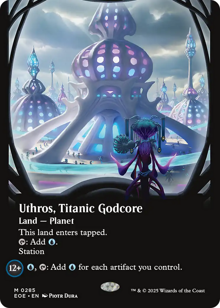 Uthros, Titanic Godcore (Borderless) [Edge of Eternities] | The CG Realm
