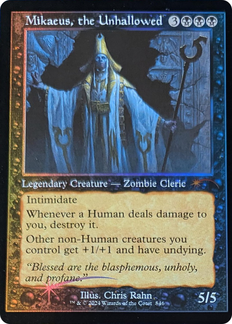 Mikaeus, the Unhallowed (Retro Frame) [Secret Lair Drop Series] | The CG Realm