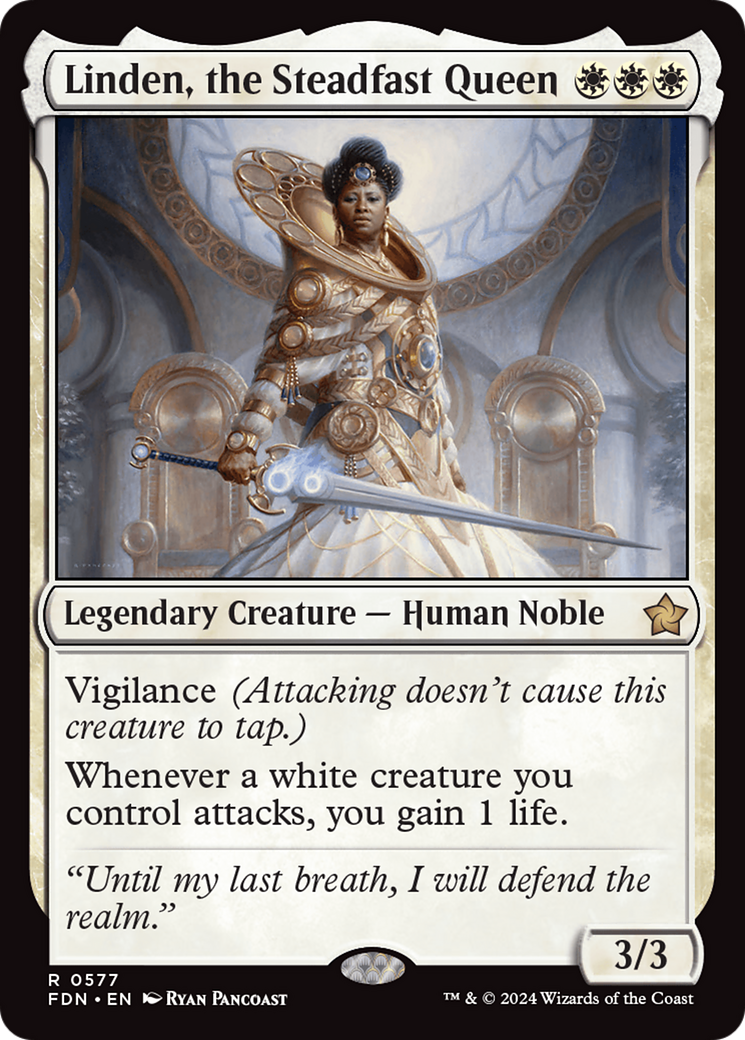 Linden, the Steadfast Queen [Foundations] | The CG Realm