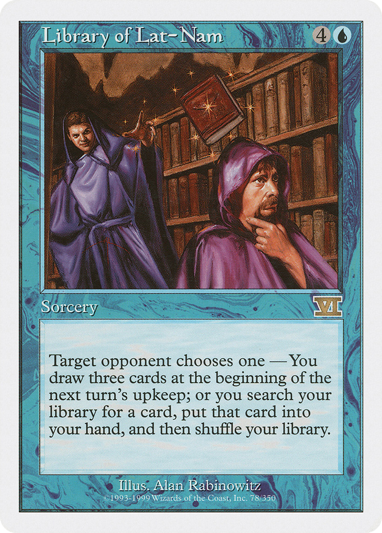 Library of Lat-Nam (6ED-078) - Classic Sixth Edition