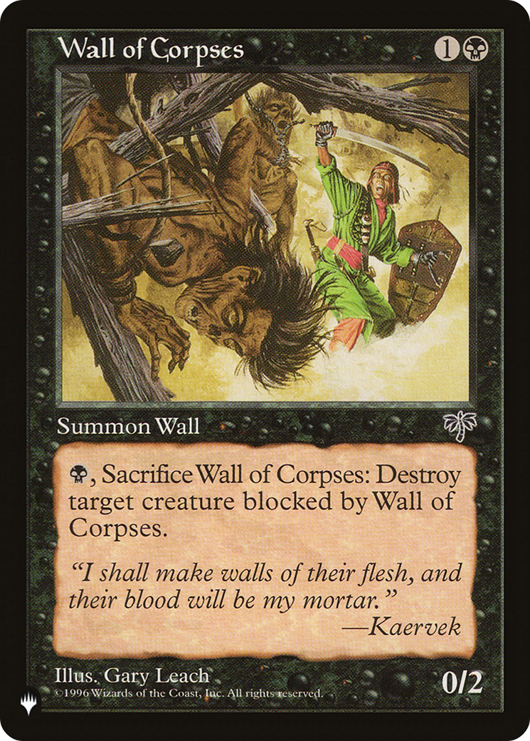 Wall of Corpses [The List] | The CG Realm