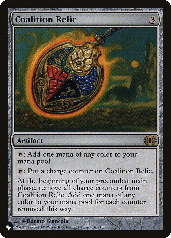 Coalition Relic [The List] | The CG Realm