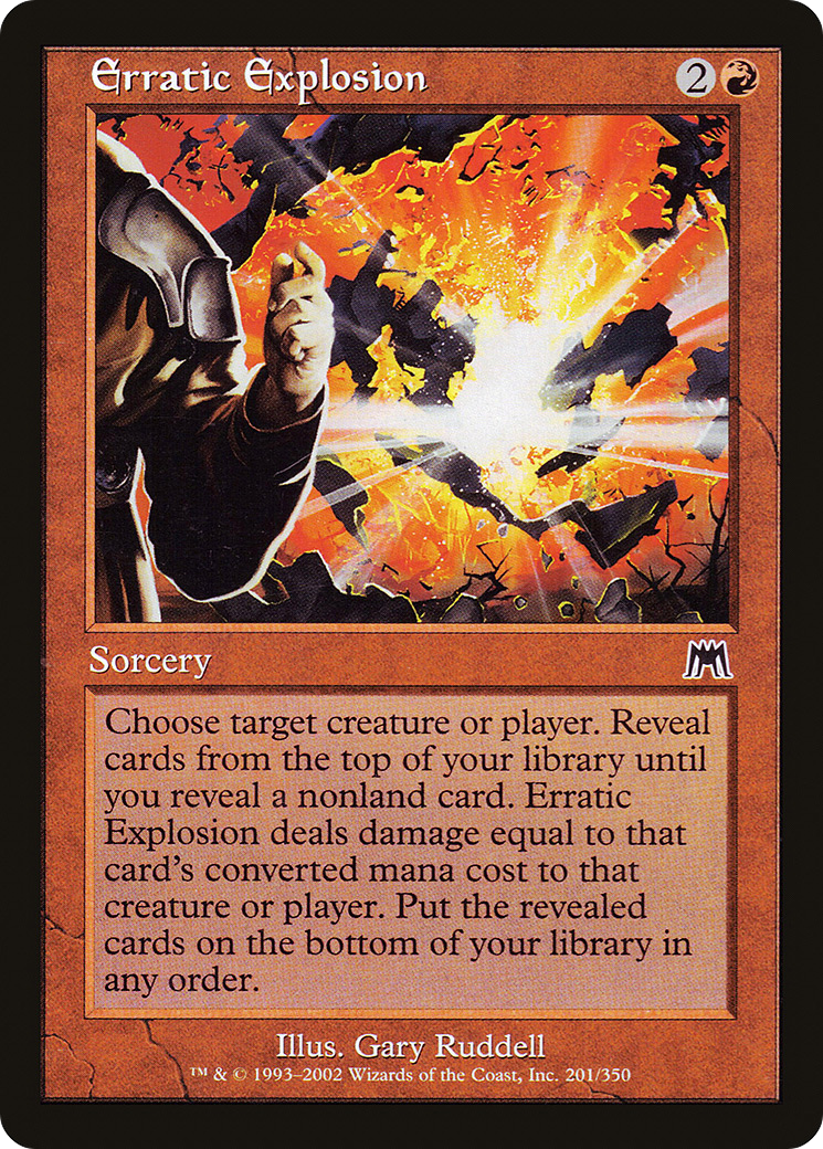 Erratic Explosion (ONS-201) - Onslaught