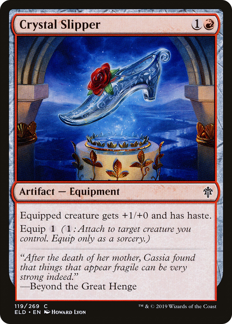 Crystal Slipper (ELD-119) - Throne of Eldraine