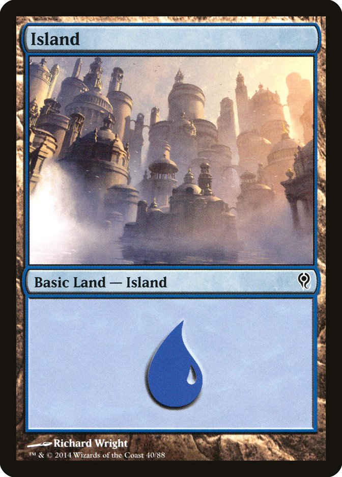 Island (40) [Duel Decks: Jace vs. Vraska] | The CG Realm