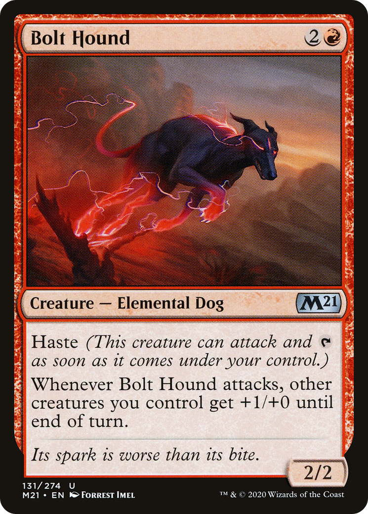 Bolt Hound (M21-131) - Core Set 2021